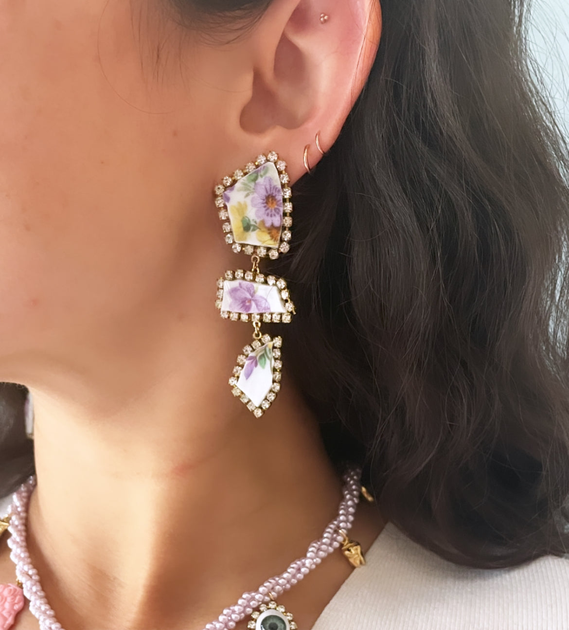 Dreamy pieces collected ceramic studs