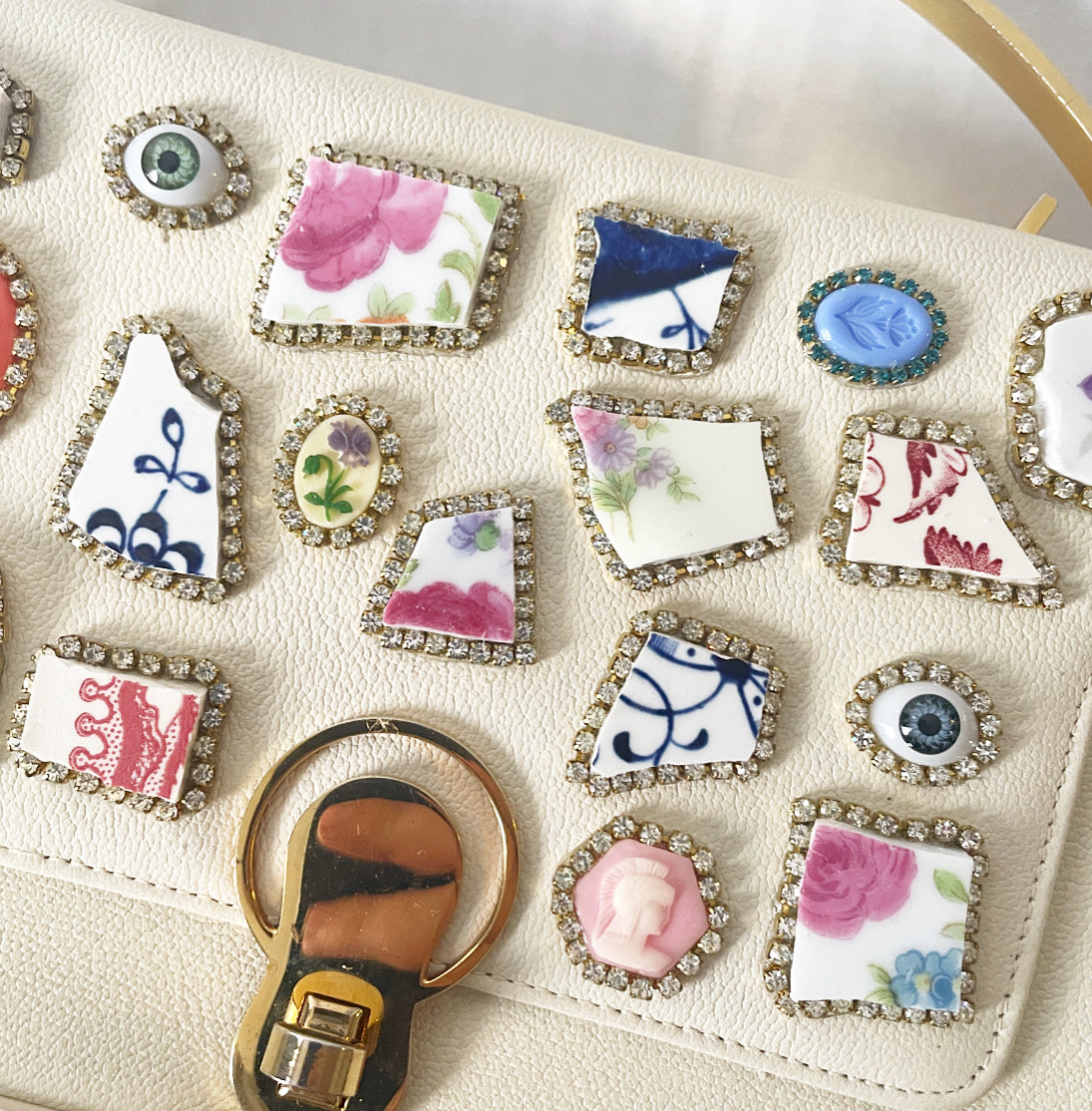 Dreamy pieces collected leather purse