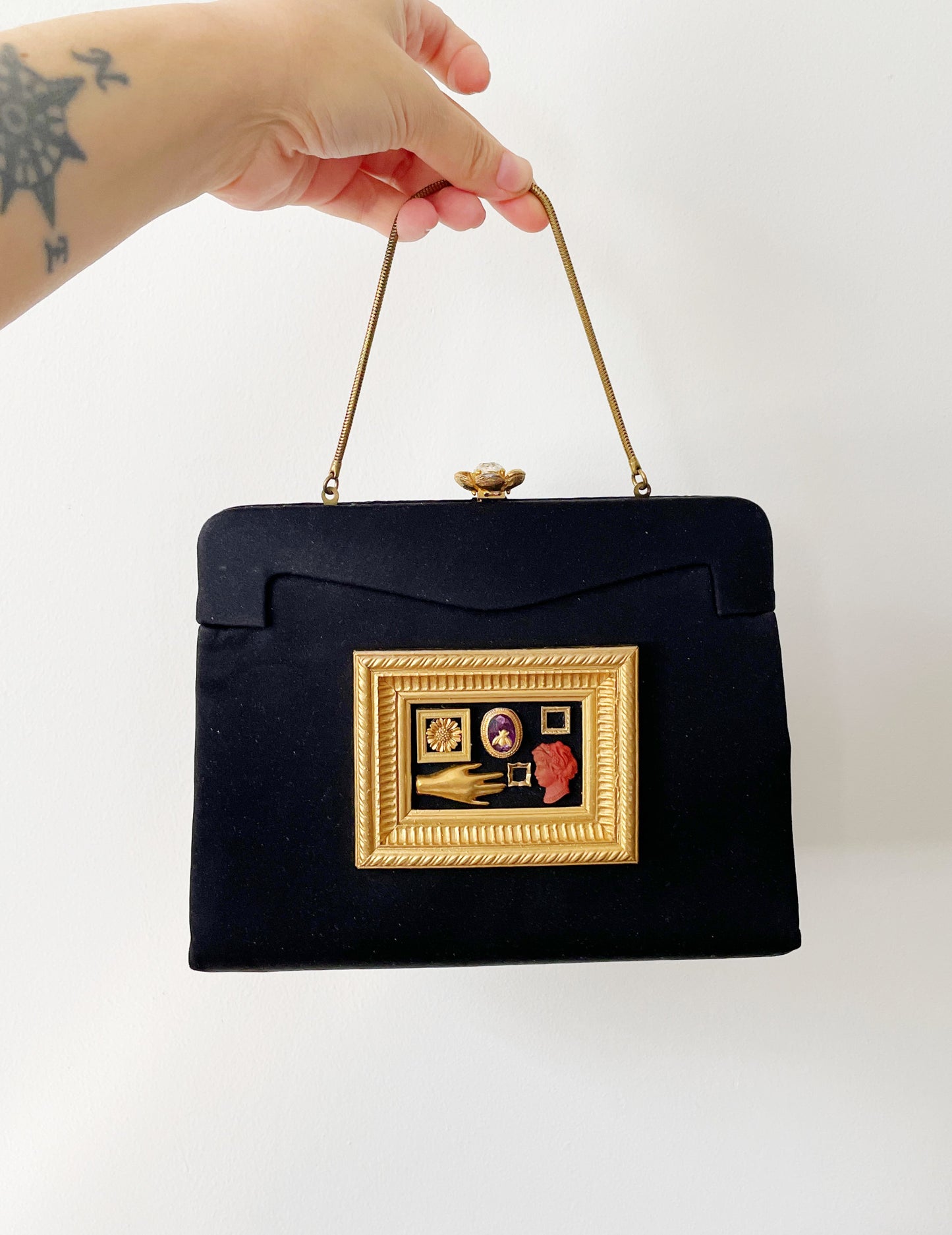 Miniature Marvels gallery wall purse