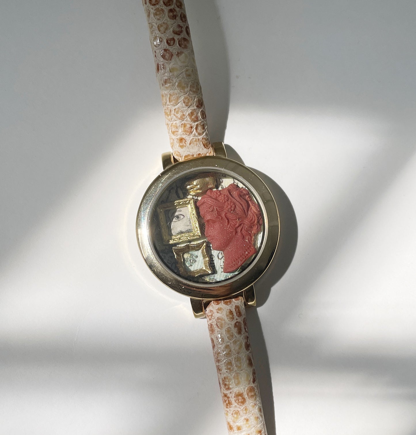 Miniature Marvels cameo gallery wall watch