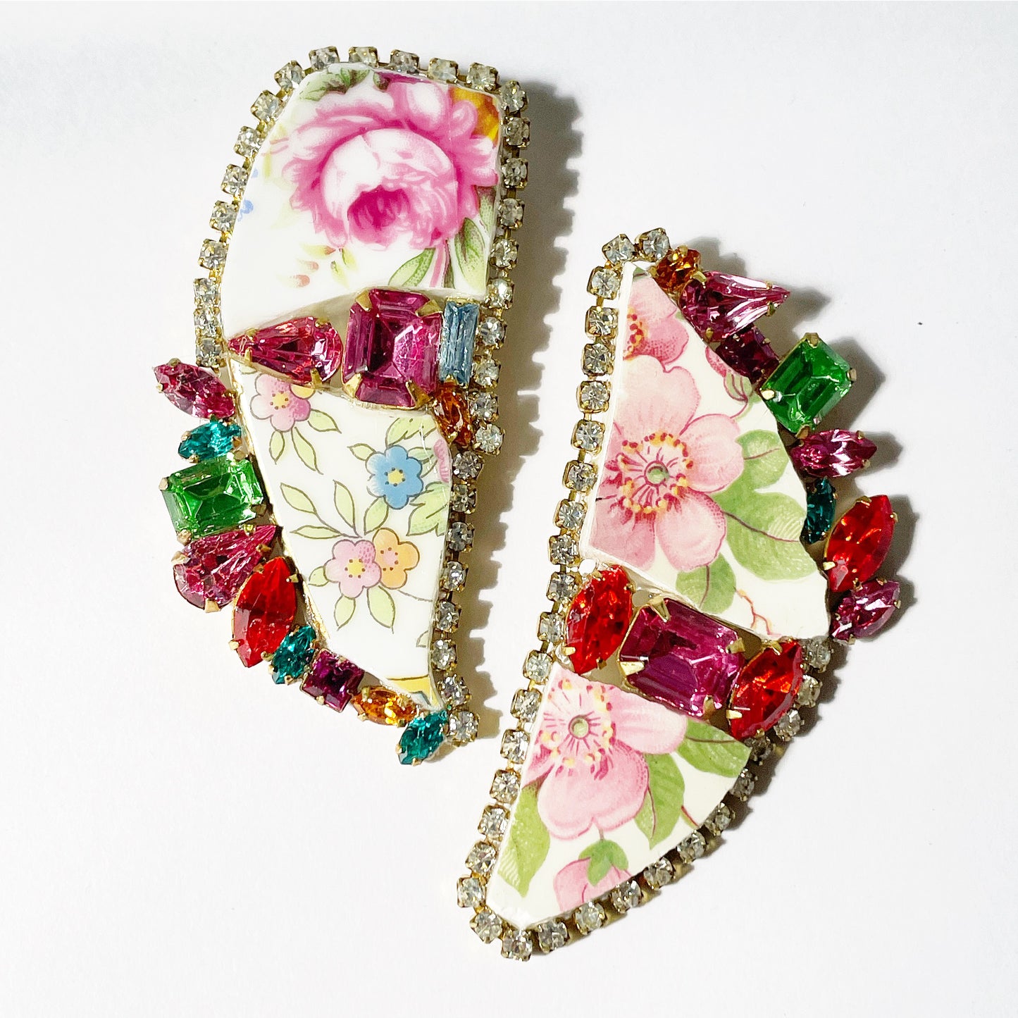 Dreamy pieces rosey ceramic studs