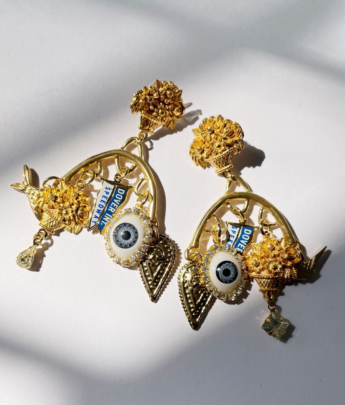 Charm party earrings