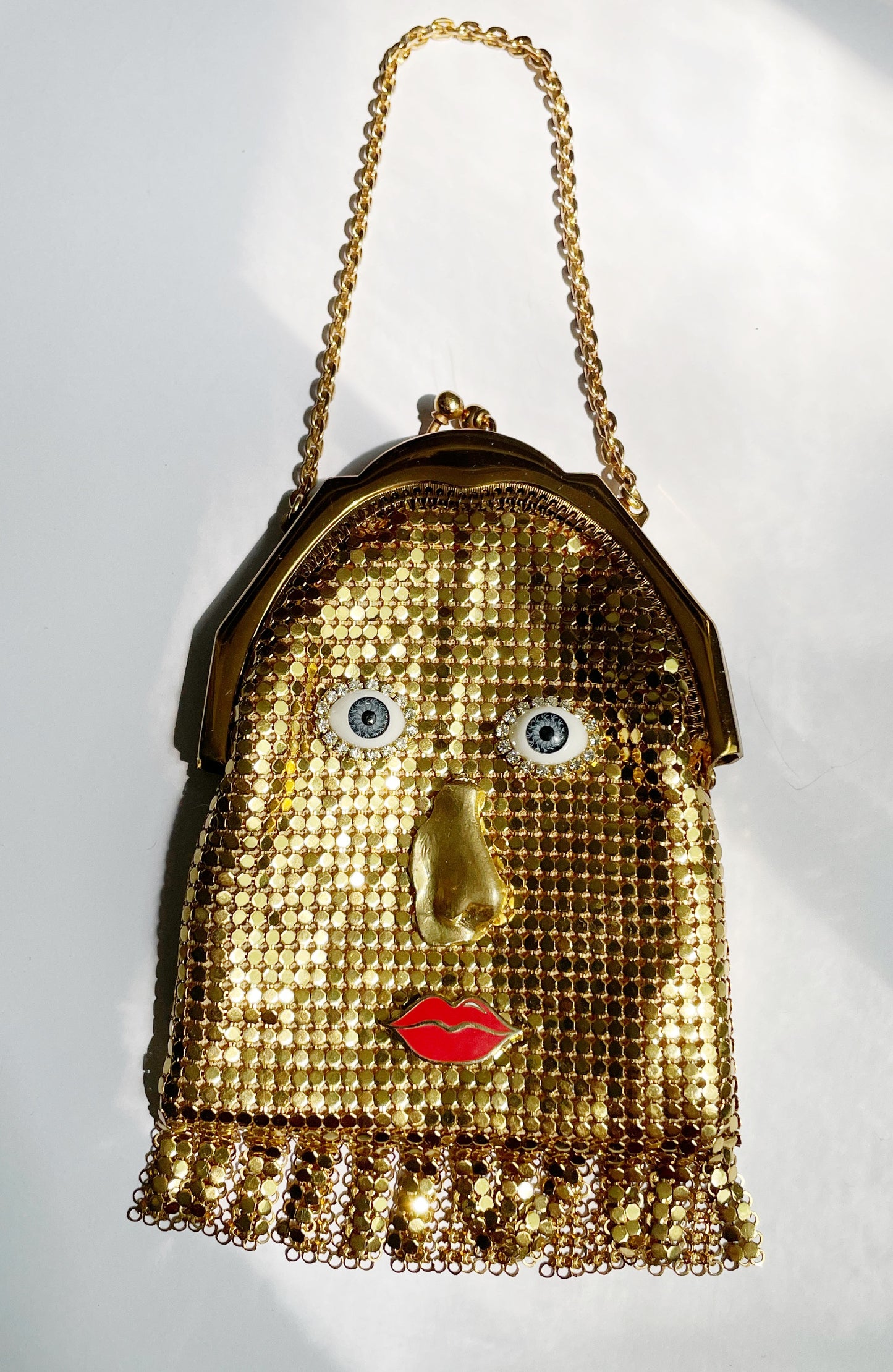 Ode to the masters mesh mini purse