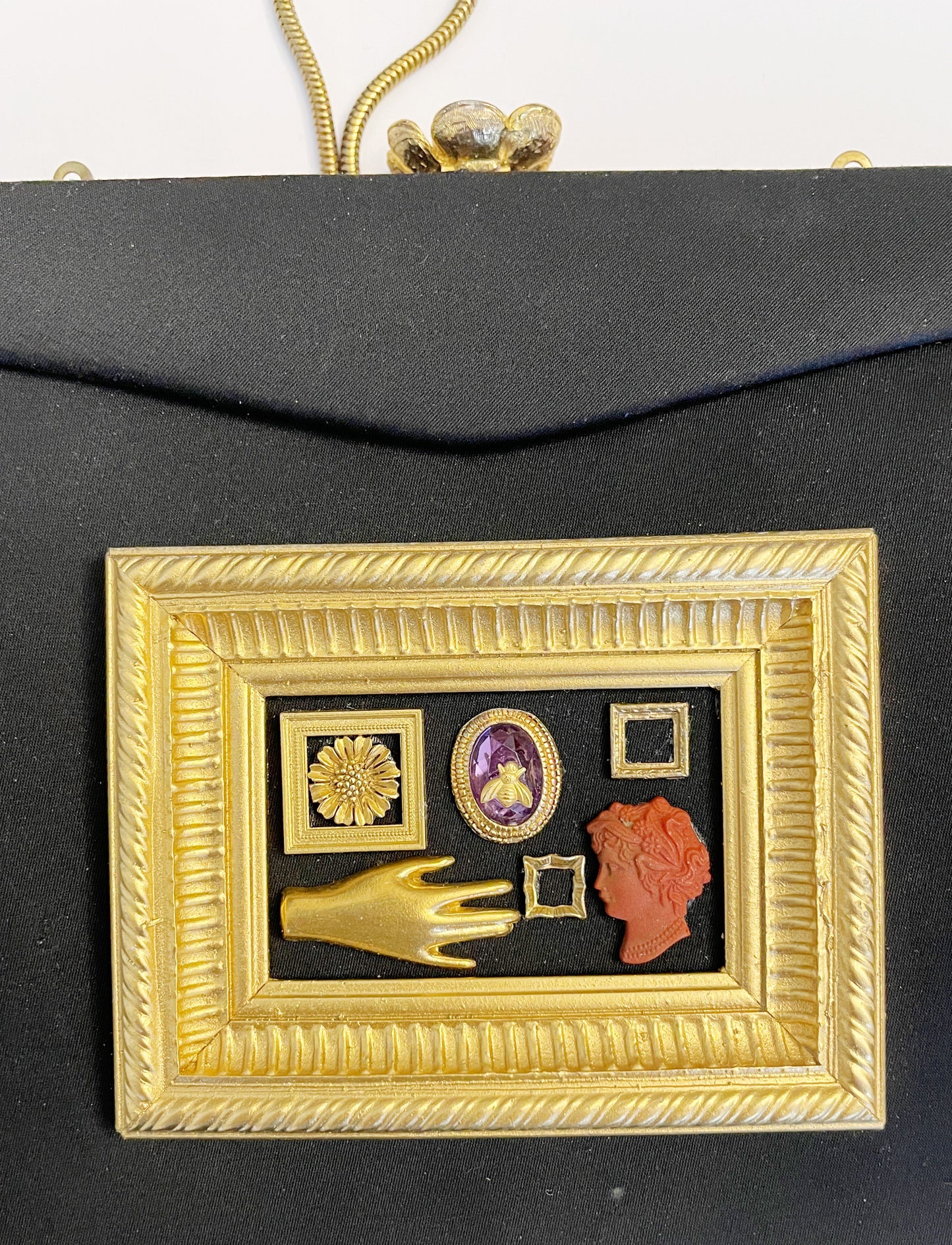 Miniature Marvels gallery wall purse