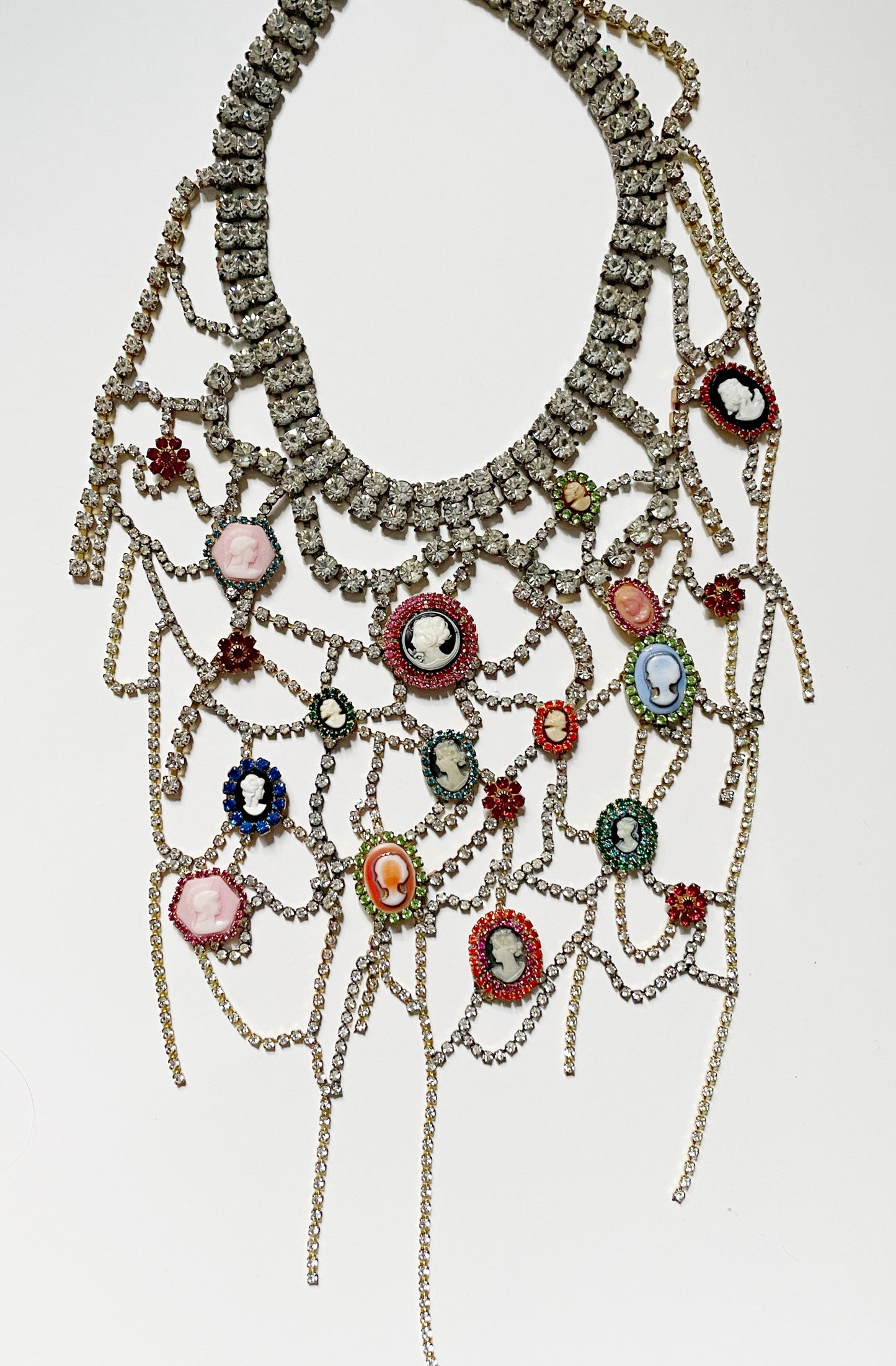 Colossal cameo necklace