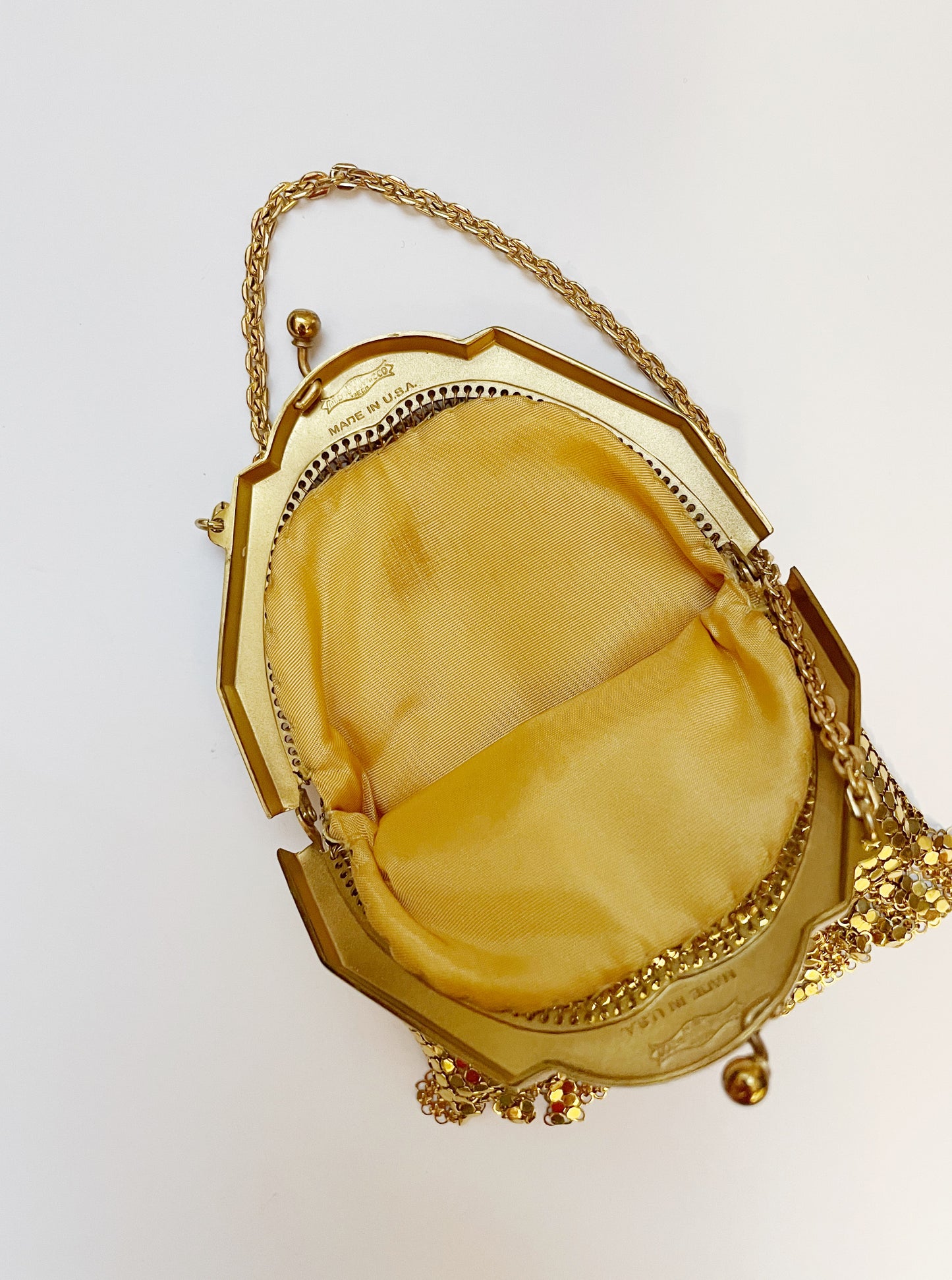 Ode to the masters mesh mini purse