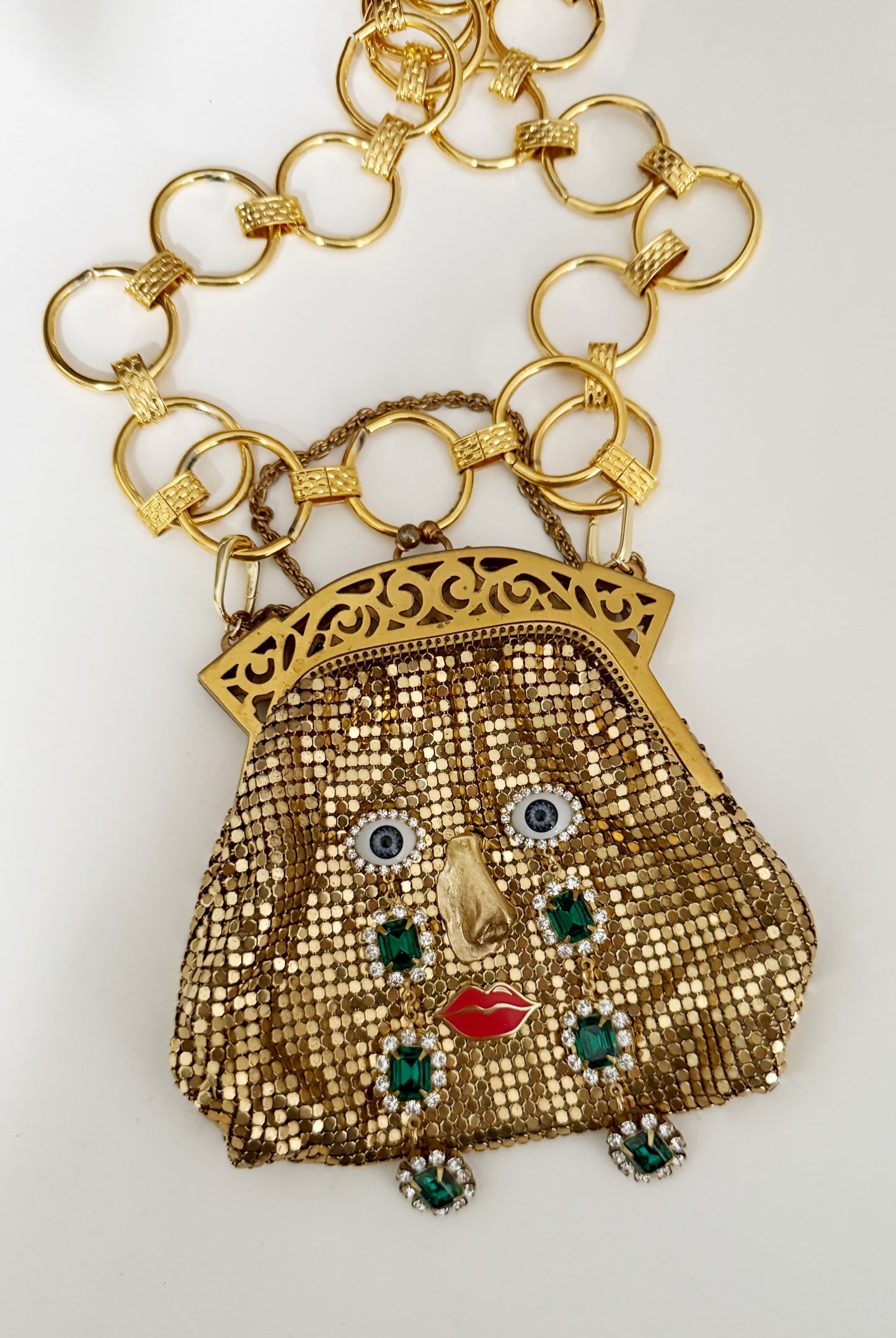 Ode to the master crybaby mini mesh purse belt