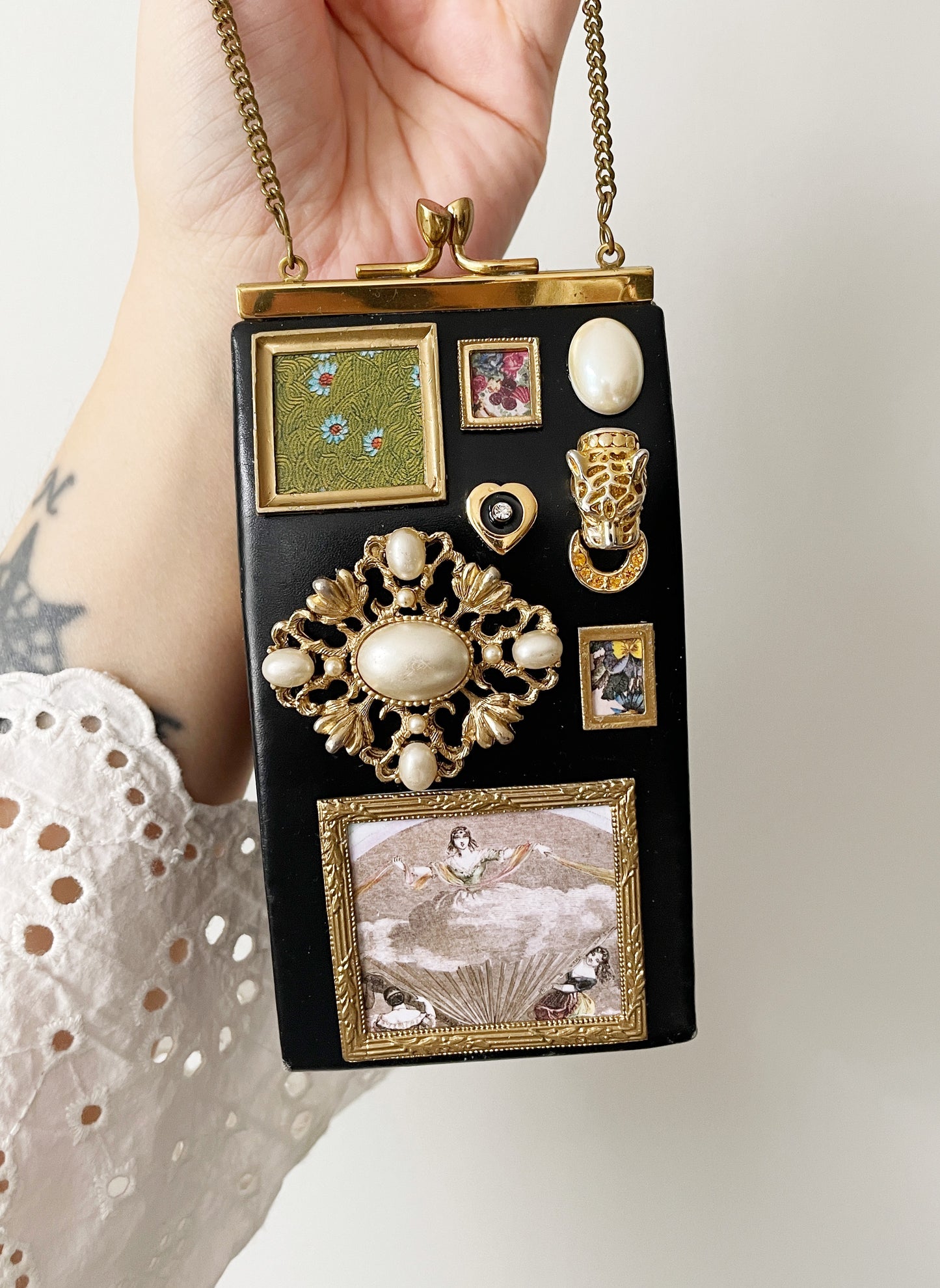 Miniature Marvels gallery wall mini purse