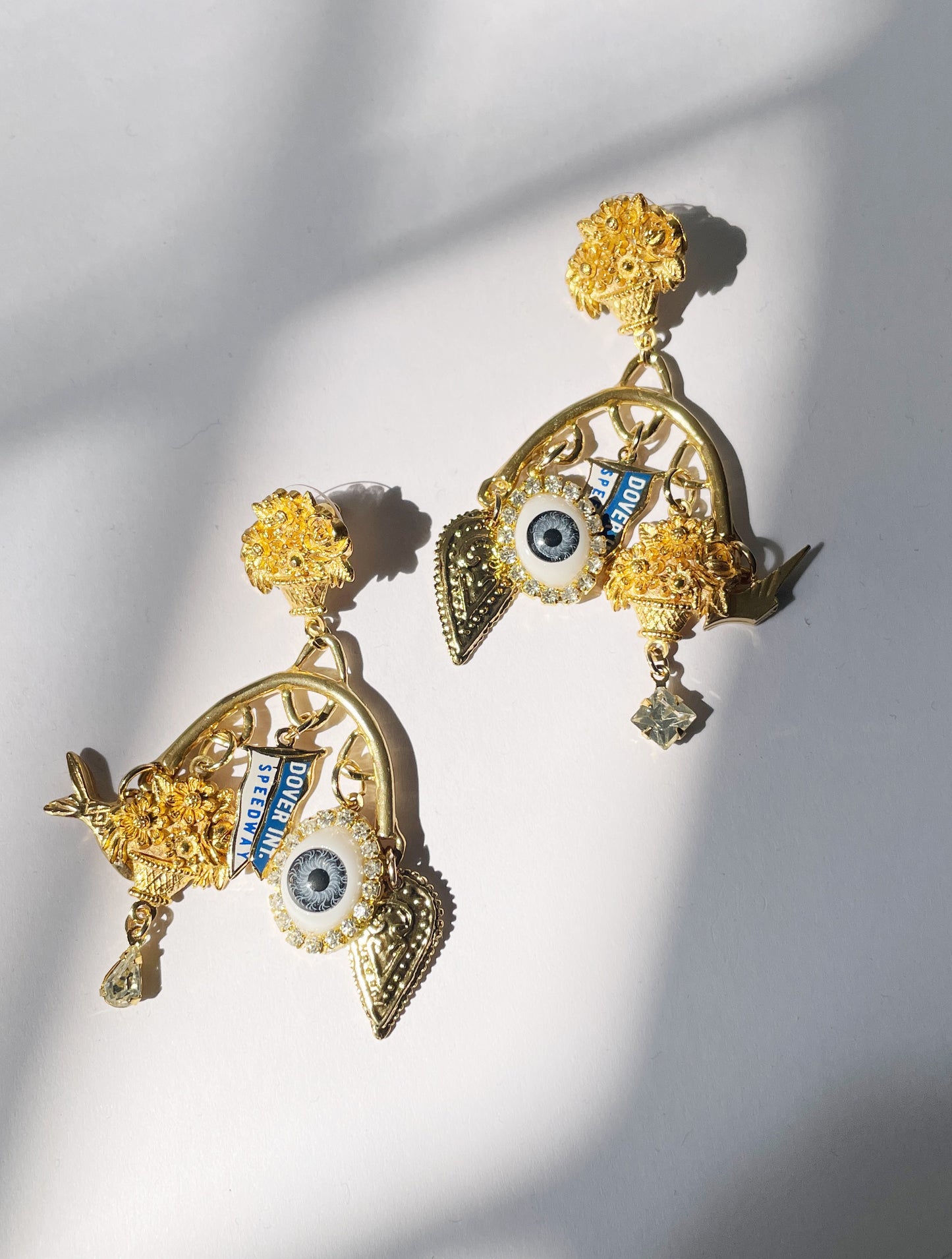 Charm party earrings
