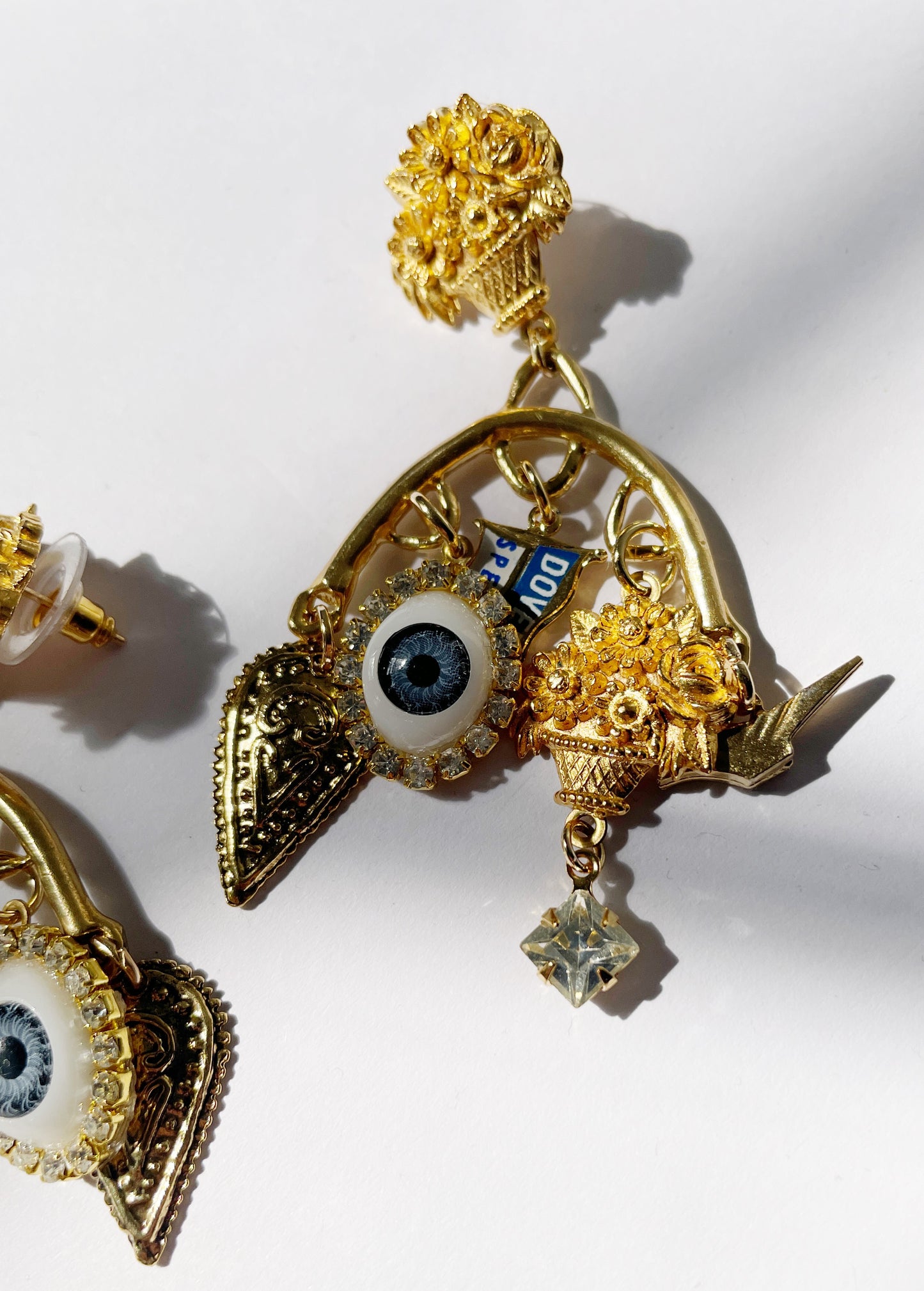 Charm party earrings