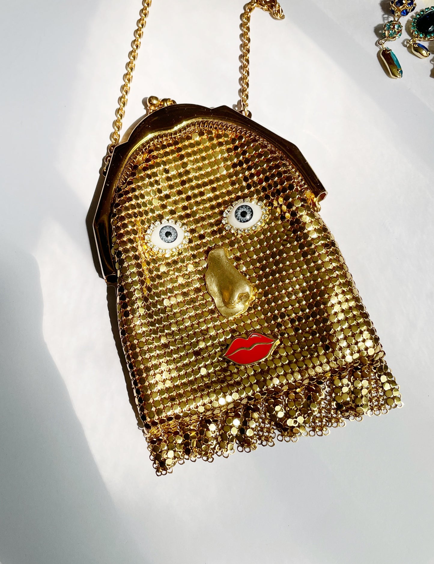 Ode to the masters mesh mini purse
