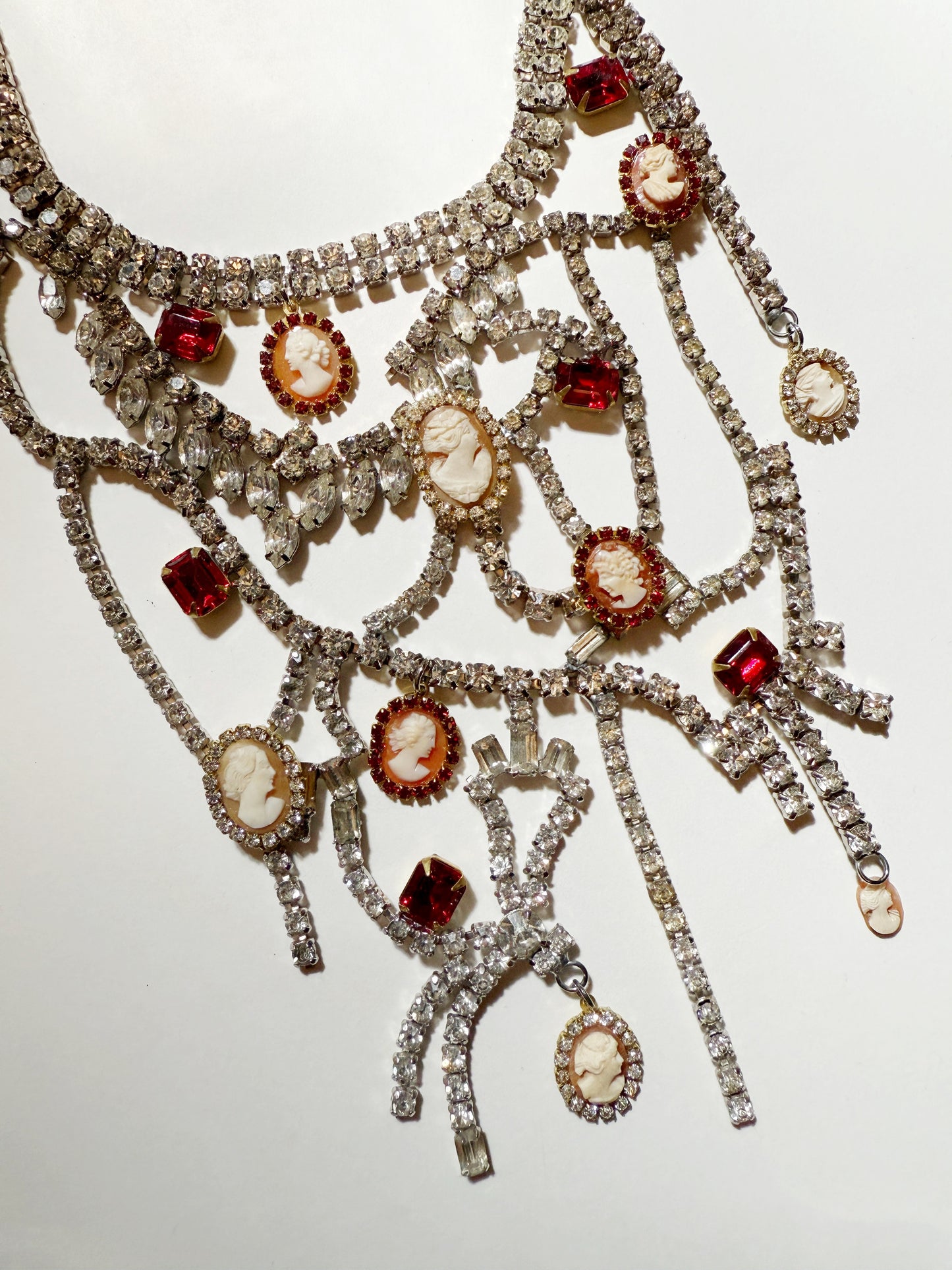 Colossal cameo necklace