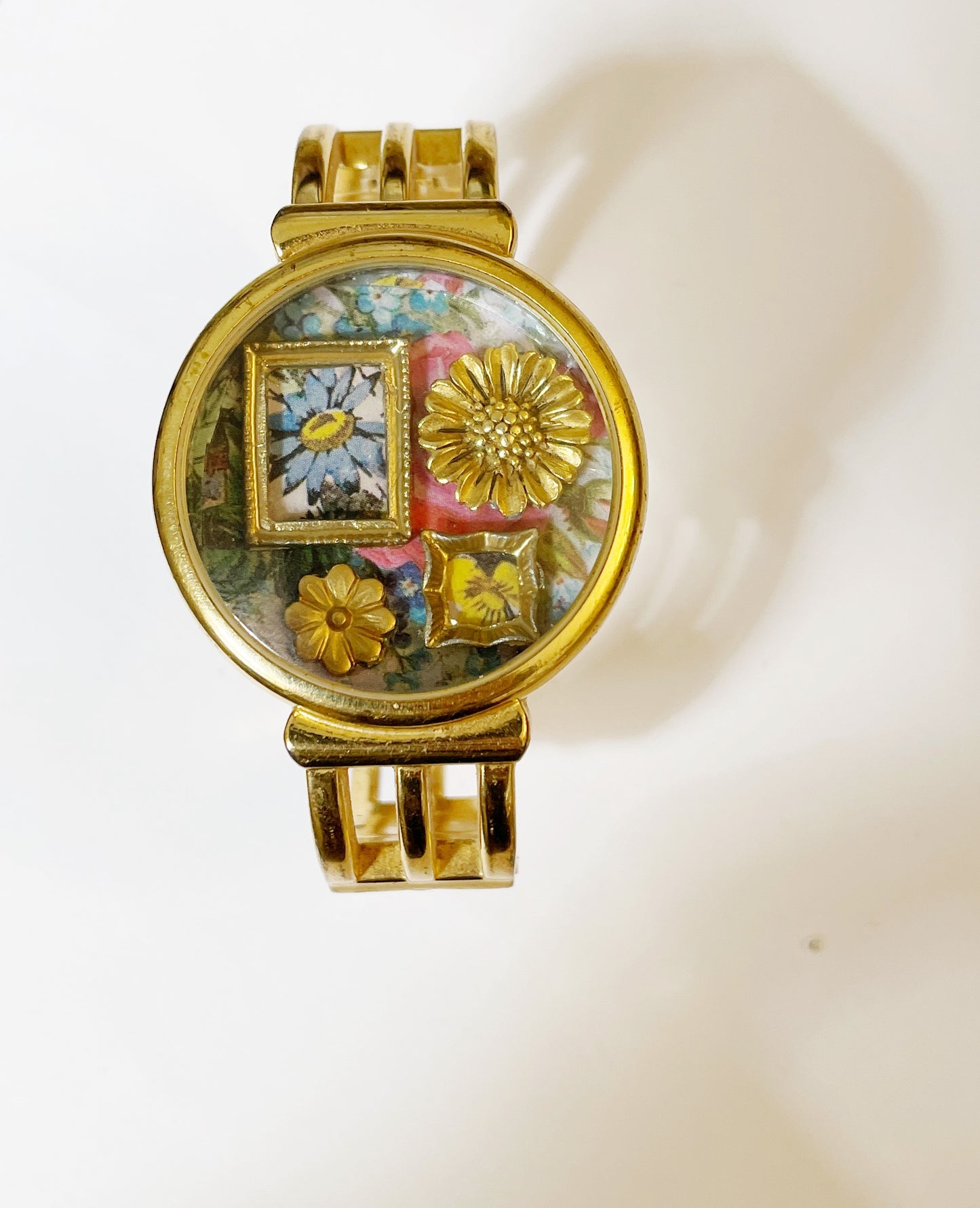 Miniature Marvels floral gallery wall watch