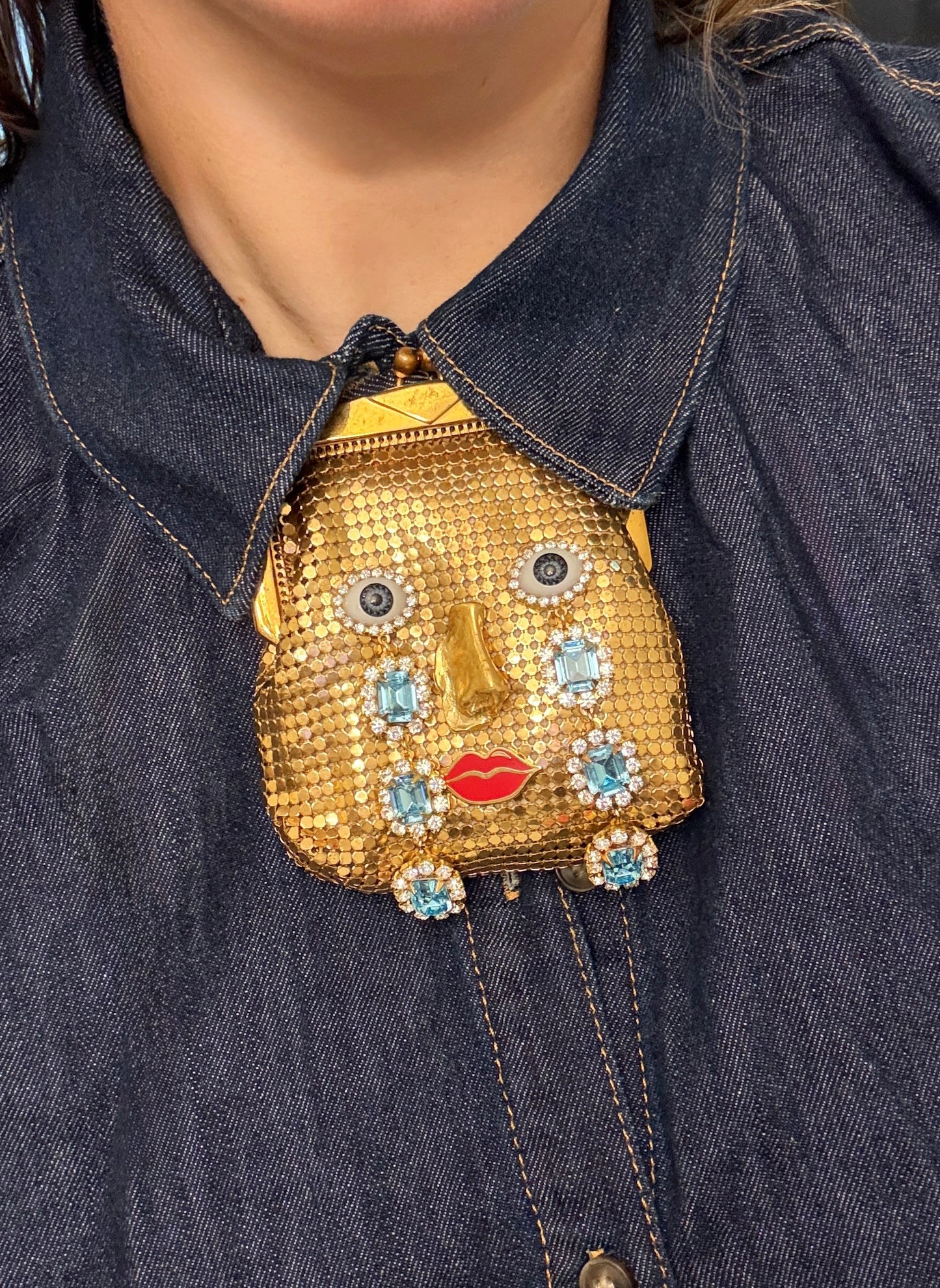 Ode to the master CRYBABY necklace purse