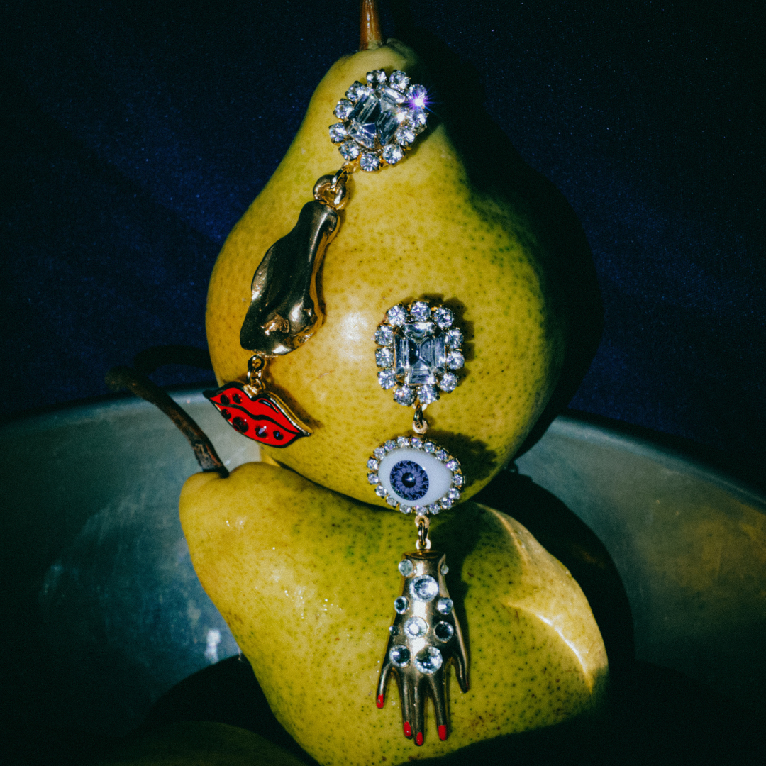 Ode to the master earrings: glam edition