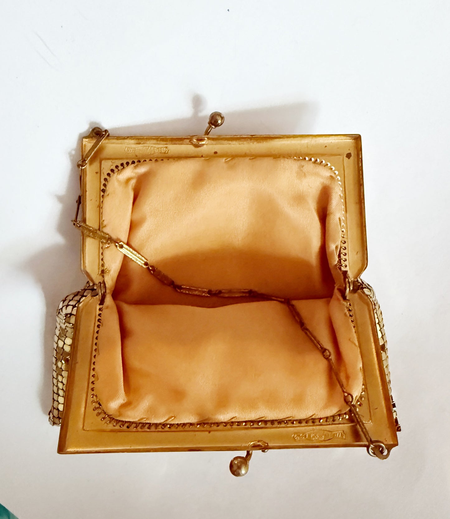 Ode to the master mini mesh purse necklace-made to order