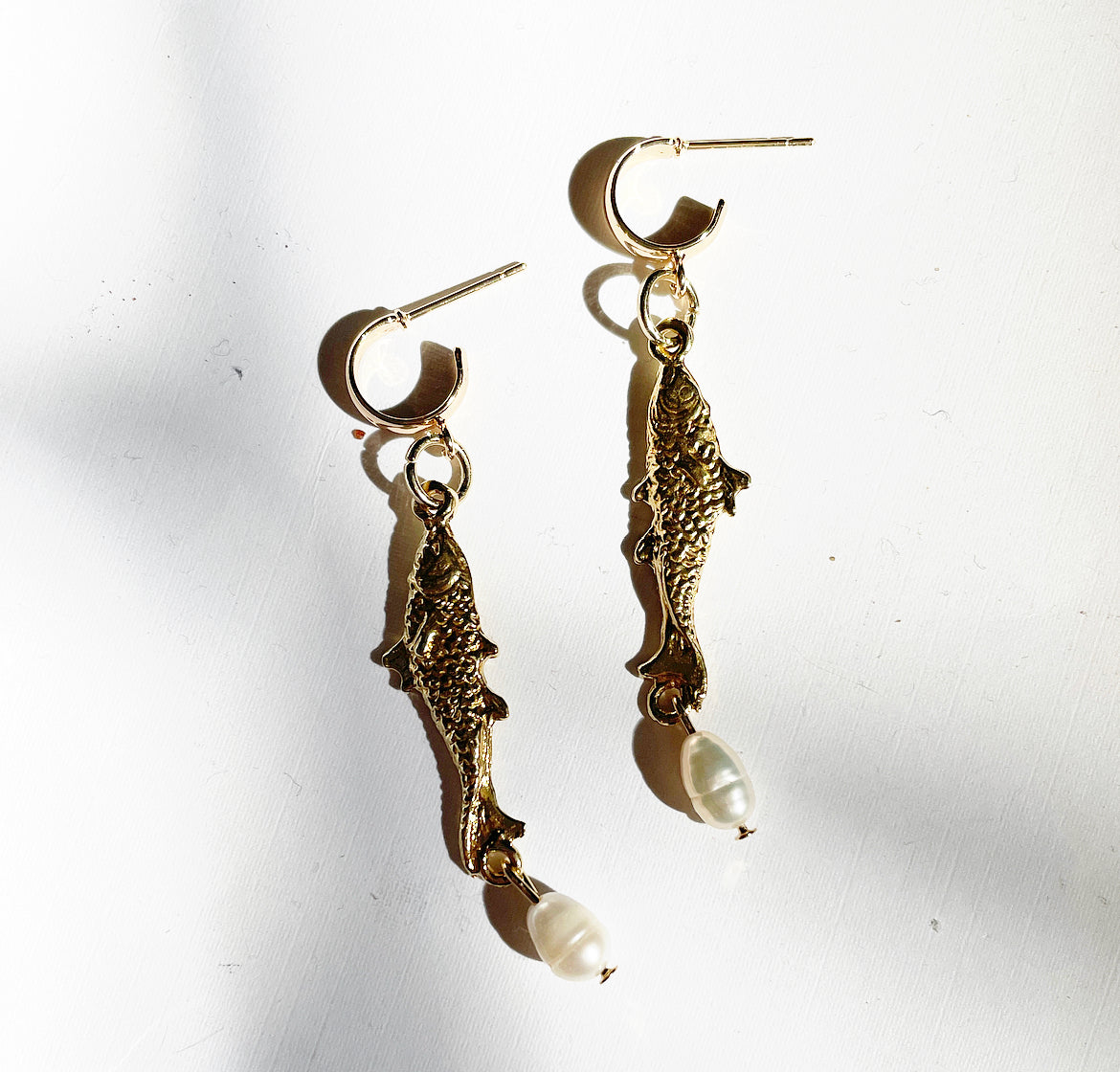School of fish earrings
