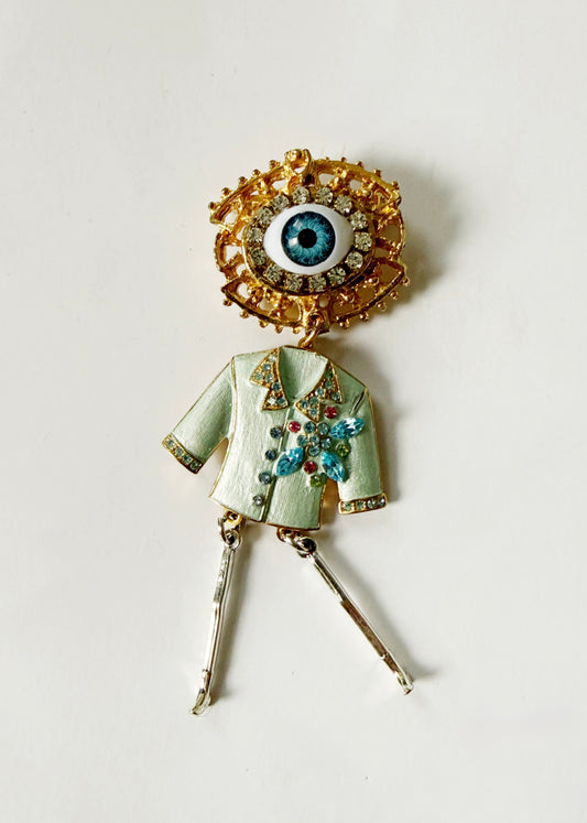 Surrealist emBODY brooch