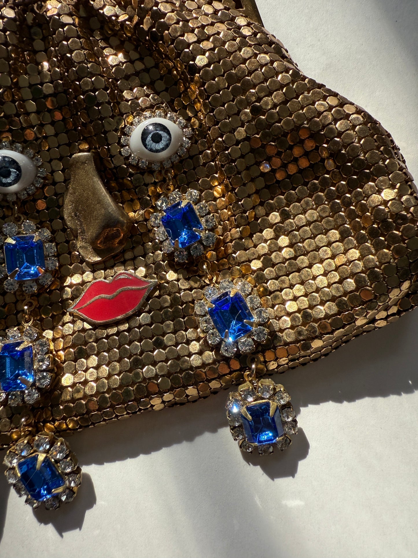 Ode to the master crybaby mini mesh purse belt