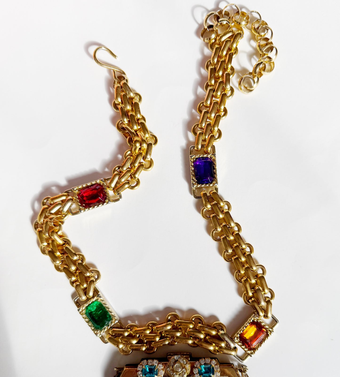 Ode to the master mini mesh purse belt