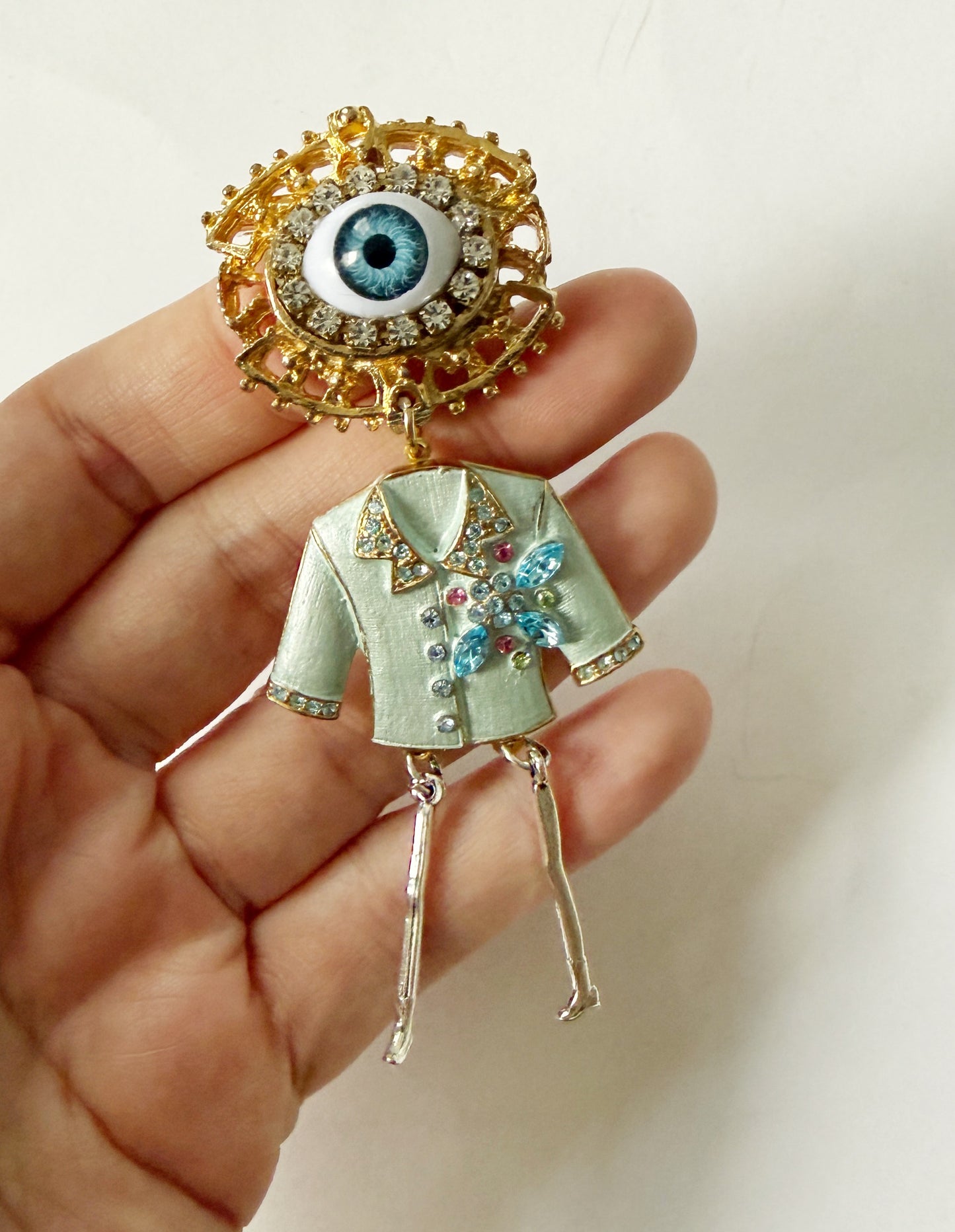 Surrealist emBODY brooch
