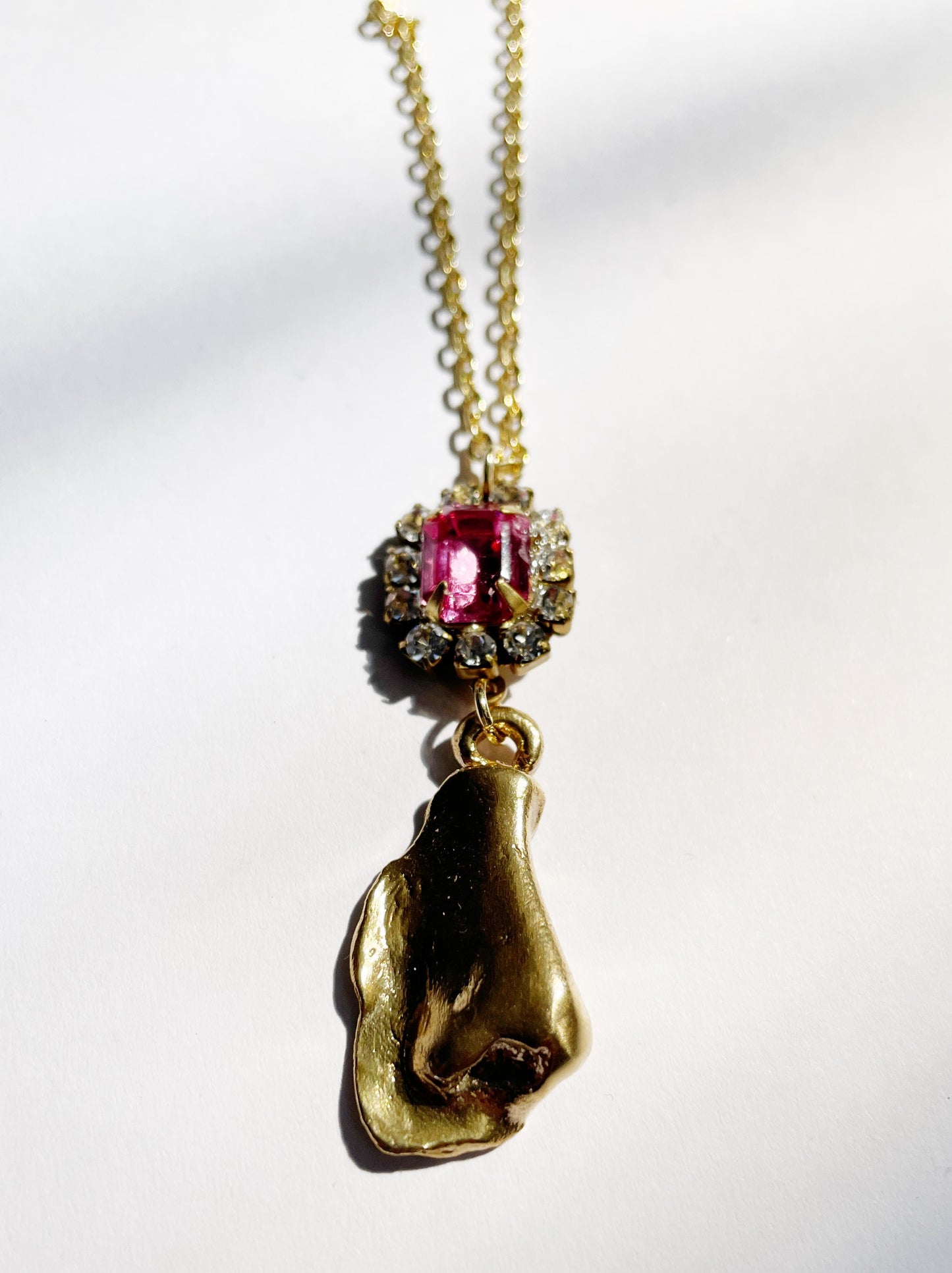 Nosey business party necklace