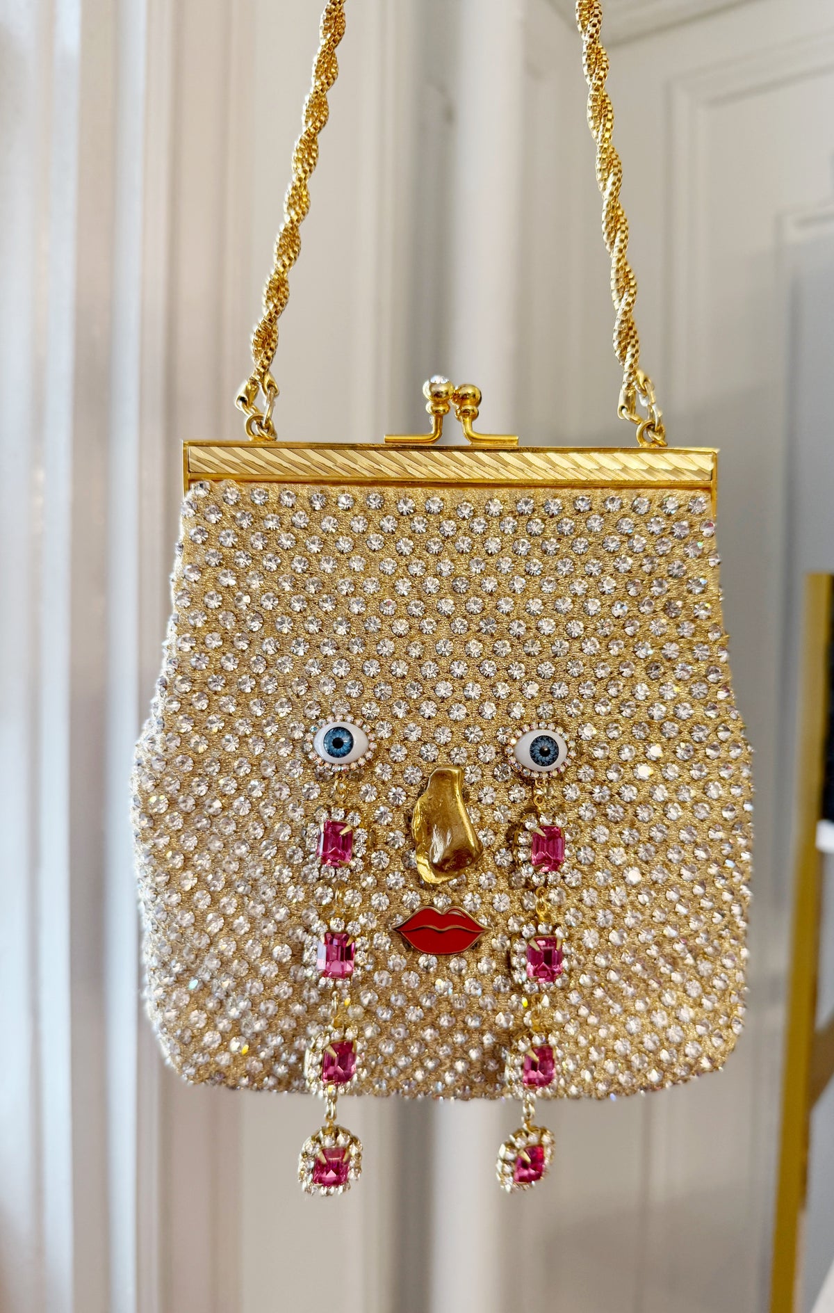 Ode to the master crybaby rhinestone purse
