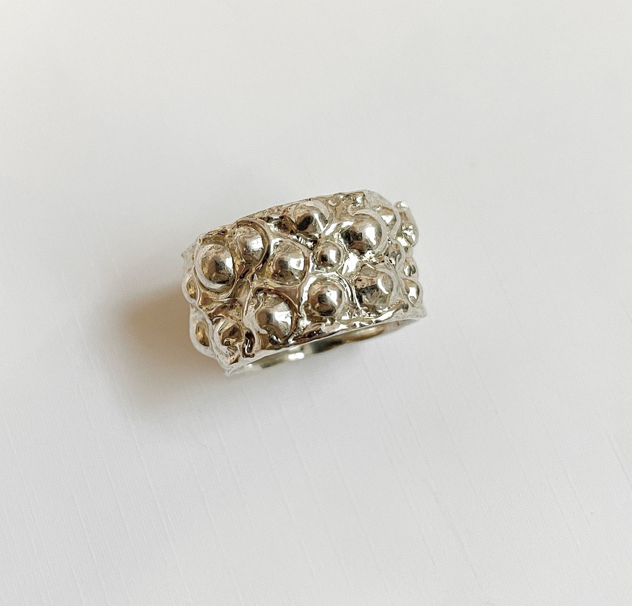 Sterling silver treasure chest ll ring