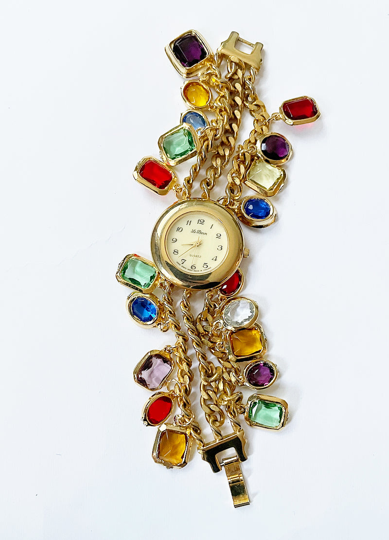 Rhinestone party watch