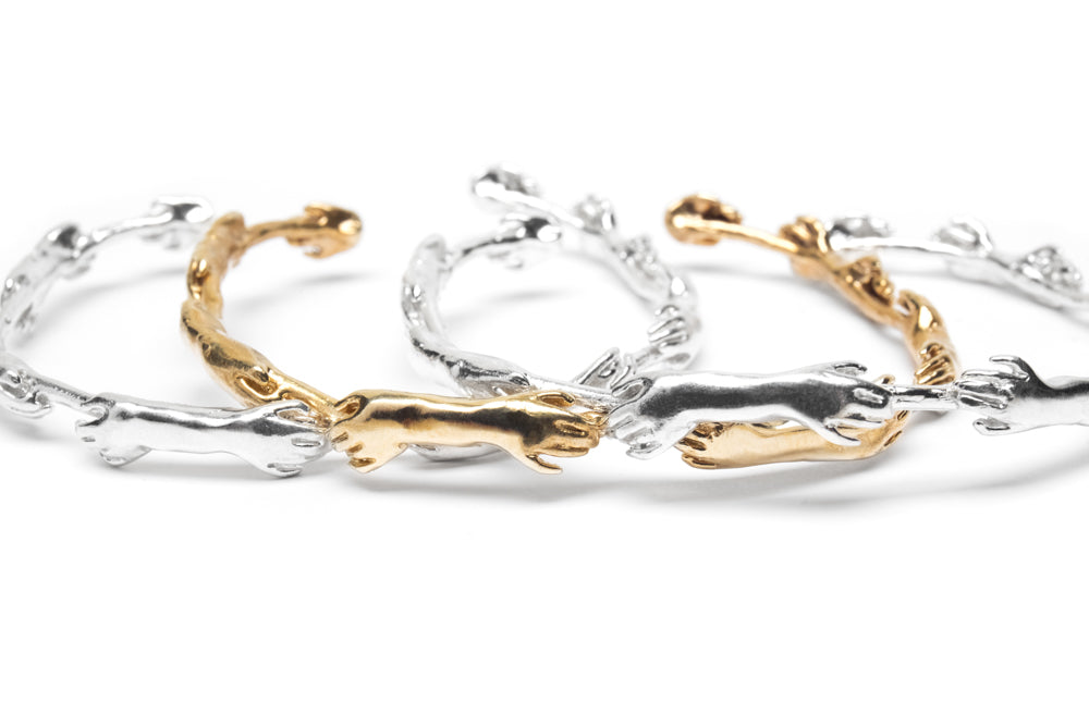 Climber hand cuff