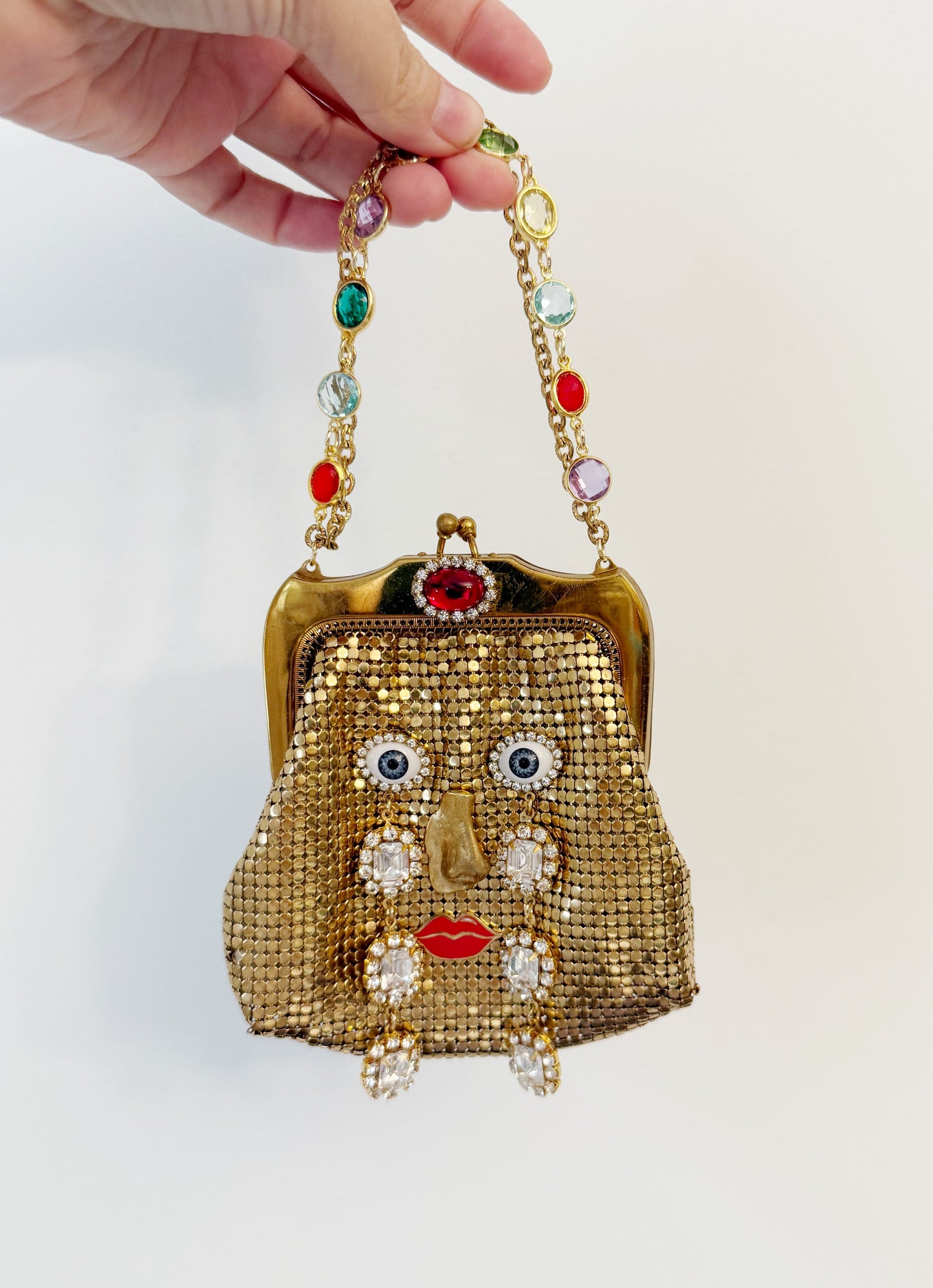 Ode to the master crybaby mini mesh purse belt