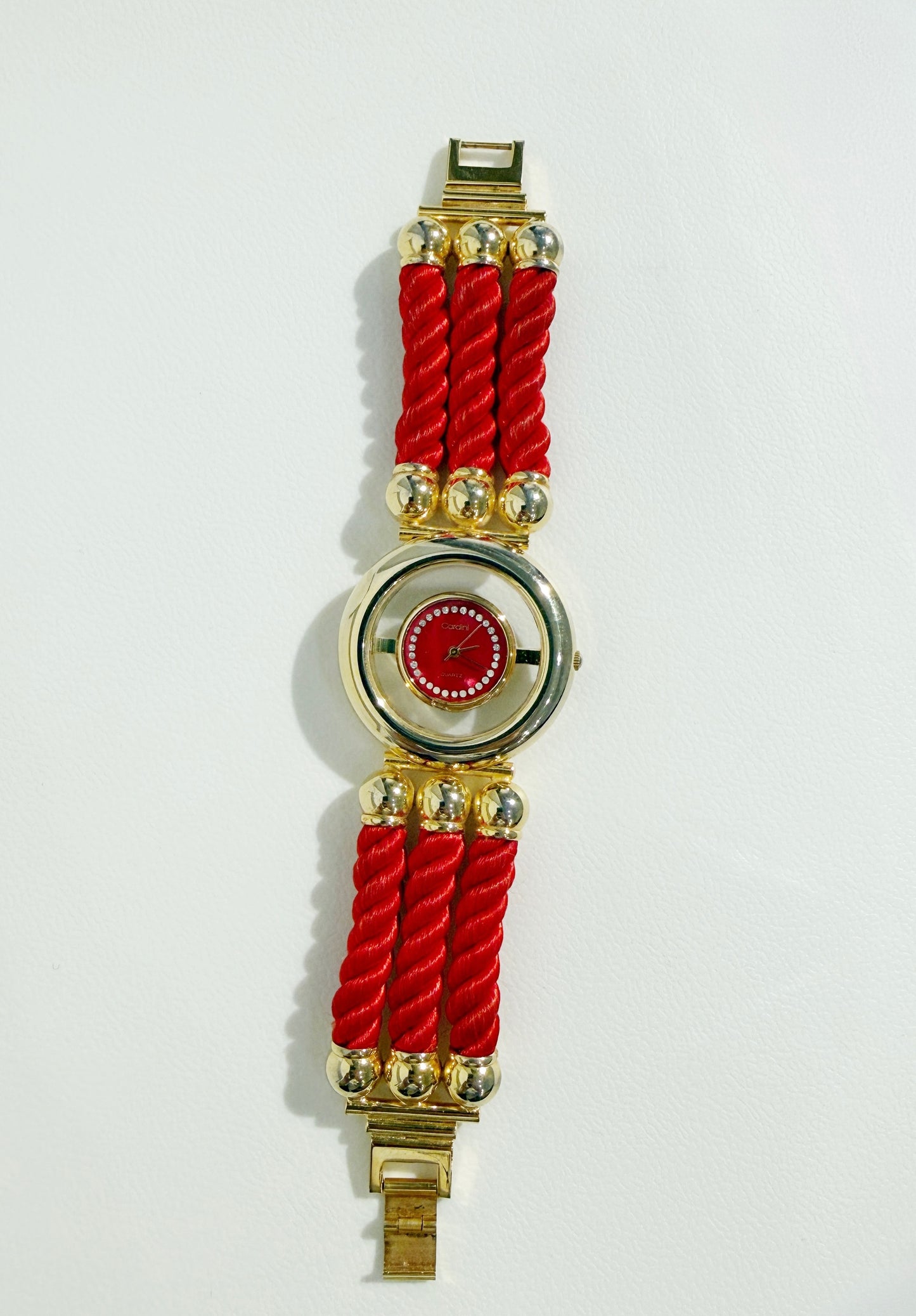 Vintage orange rope watch