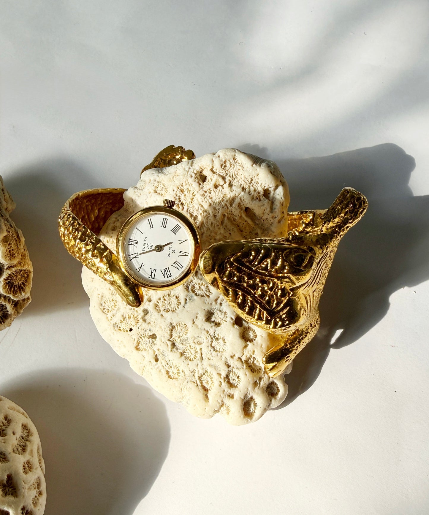 Vintage alligator watch bracelet