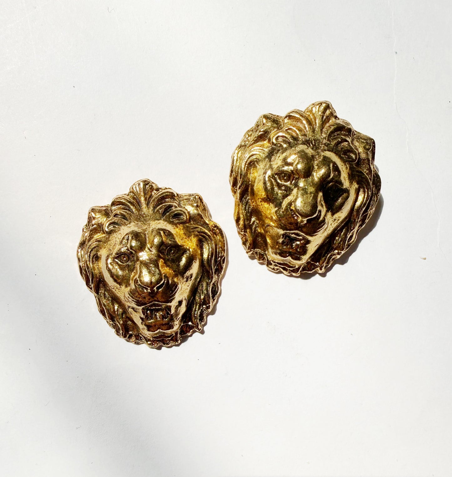 Vintage lion studs
