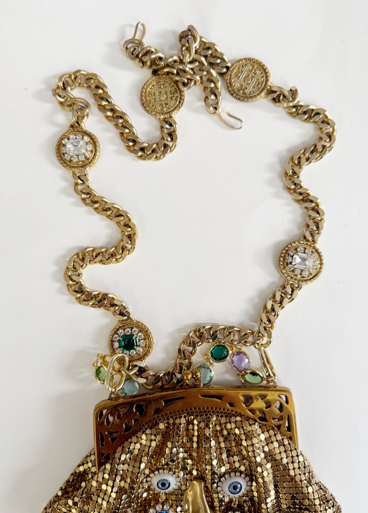 Ode to the master crybaby mini mesh purse belt