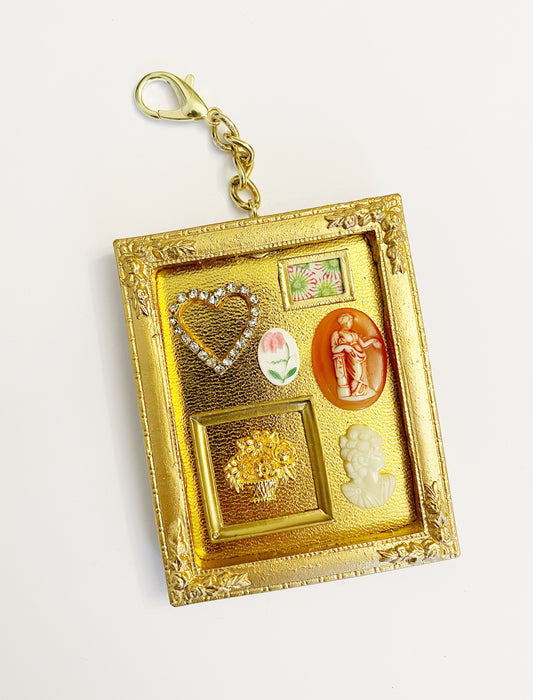 Miniature Marvels gallery wall mirror purse charm