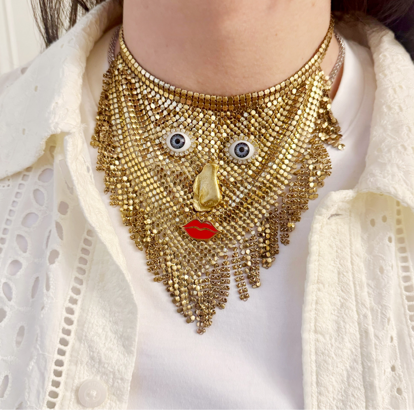 The bearded lady necklace
