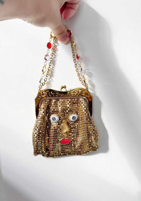 Ode to the master crybaby mini mesh purse belt