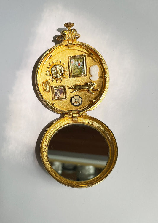 Zodiac compact gallery wall mirror