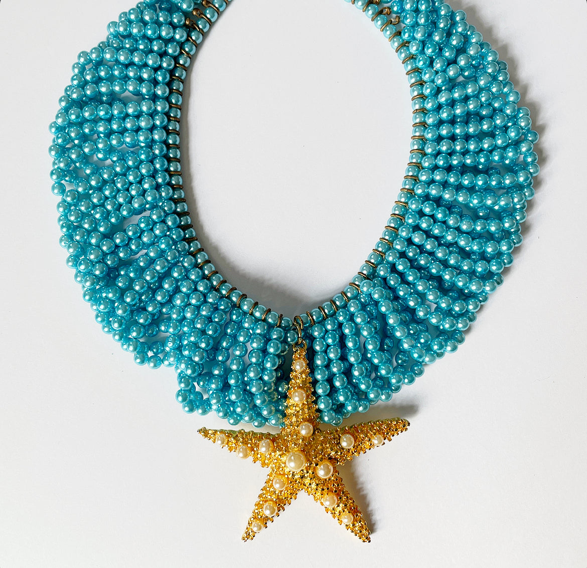 Superstar metallic necklace