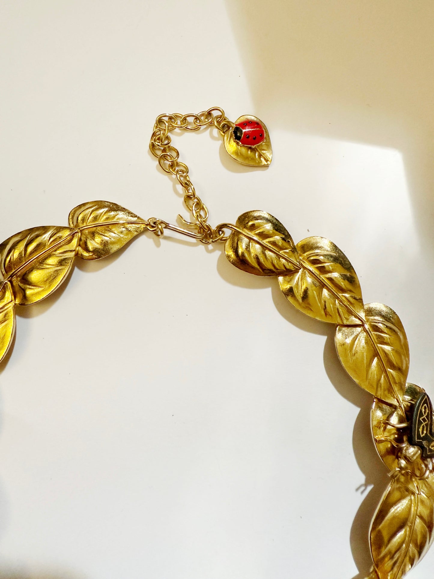 Bug party choker necklace