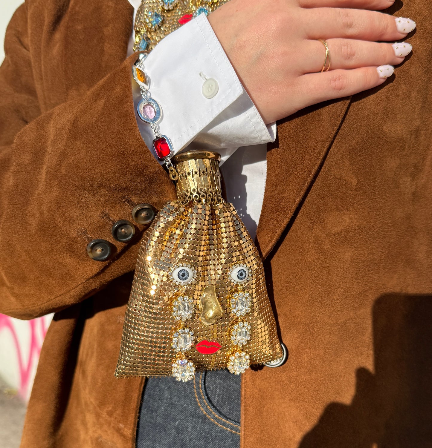 Ode to the master crybaby purse bracelet