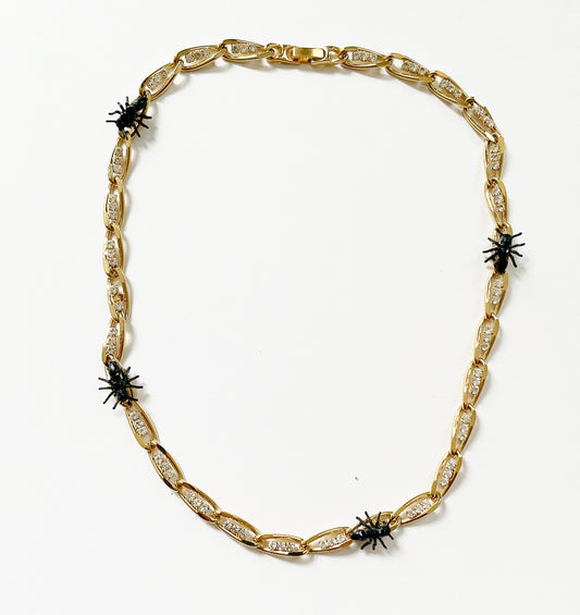 The ant party tennis necklace