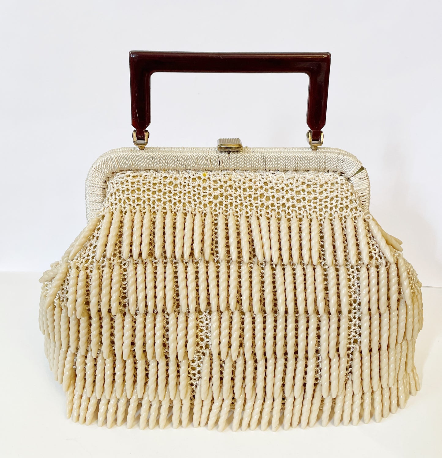 The Evelyn crochet purse