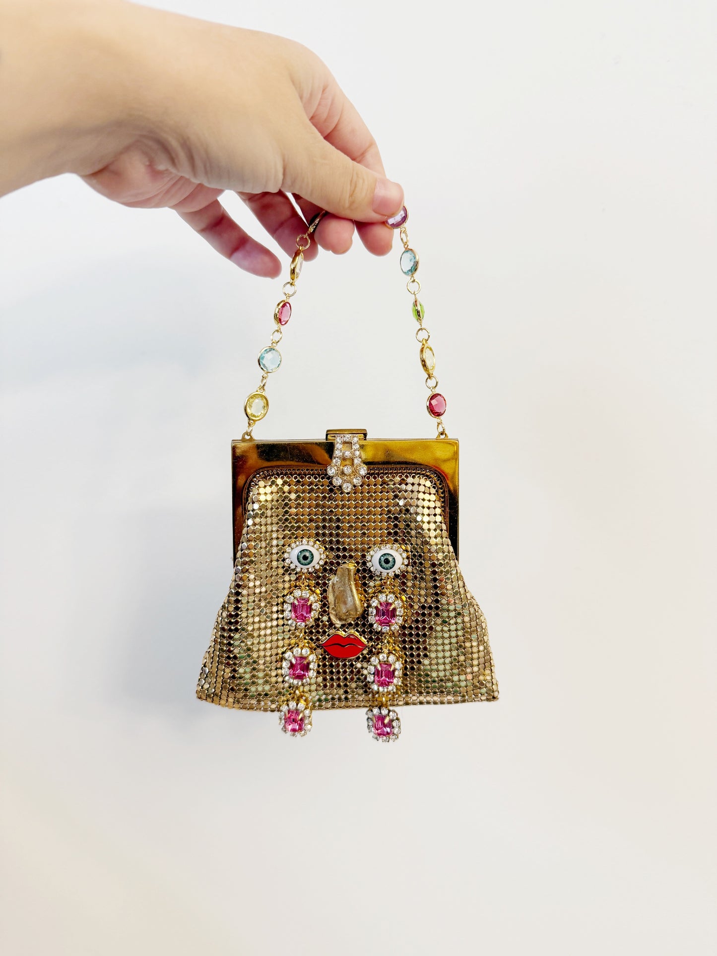 Ode to the master crybaby mini mesh purse belt