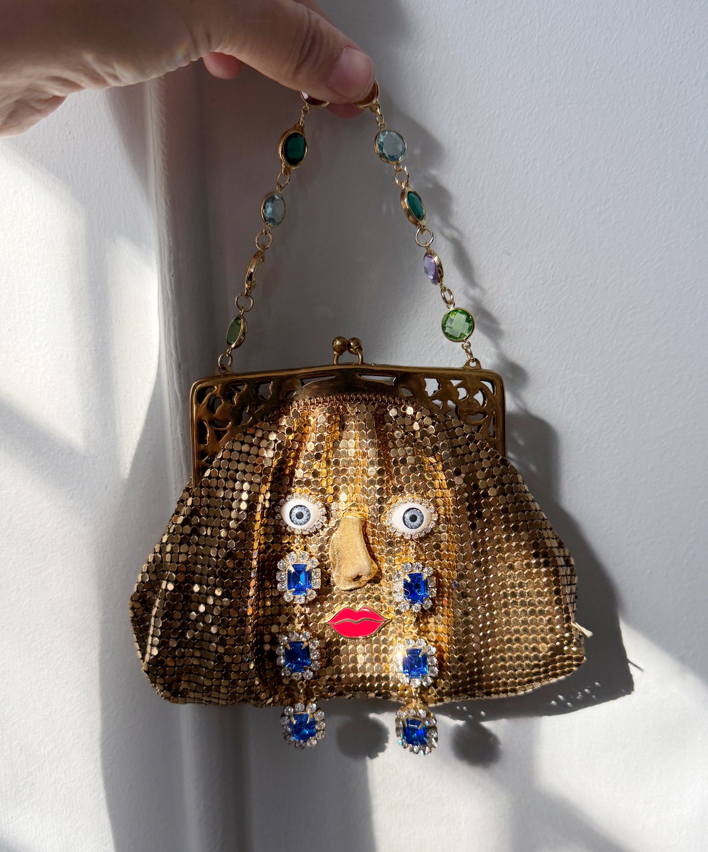 Ode to the master crybaby mini mesh purse belt