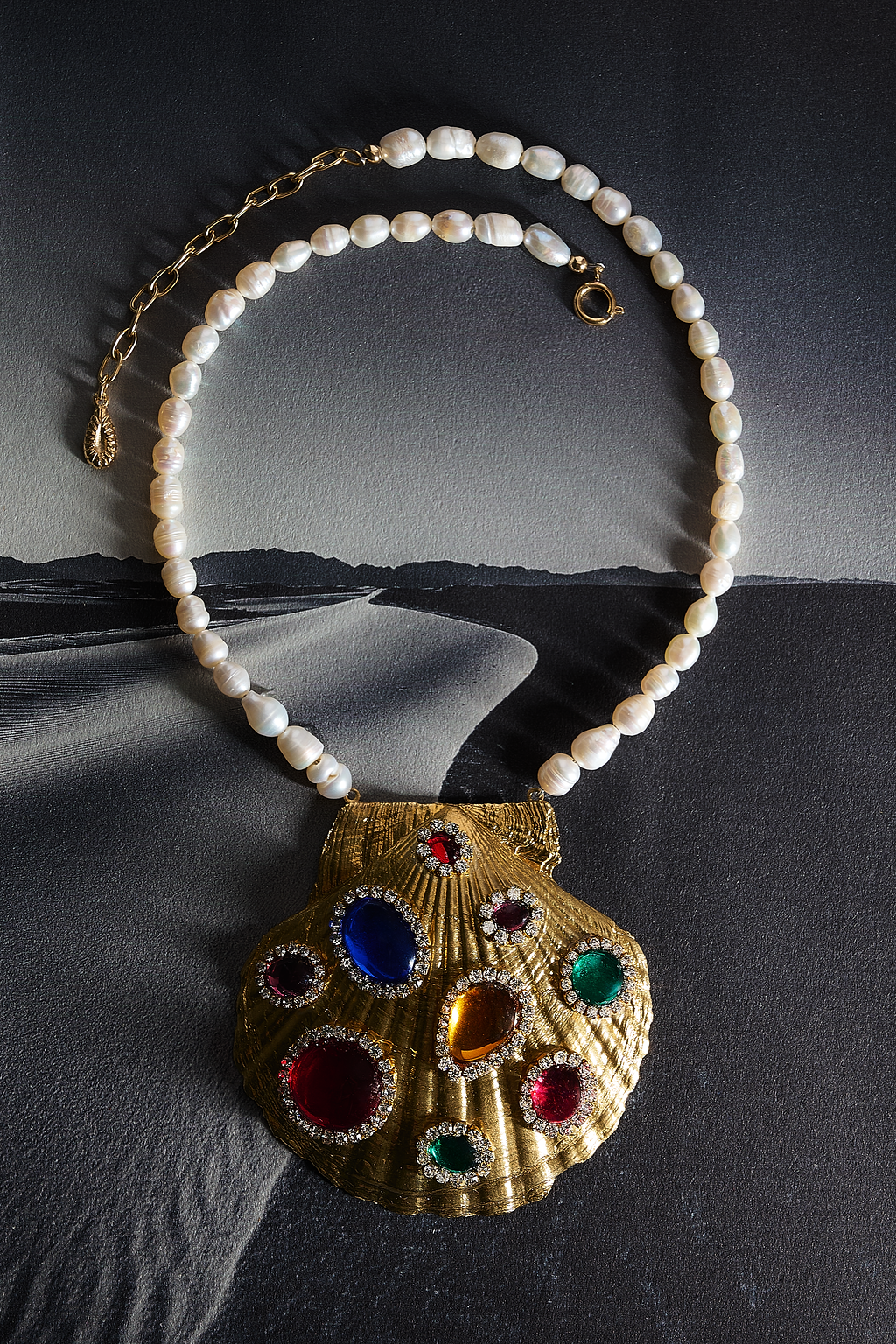 The stolen artifact shell necklace mini