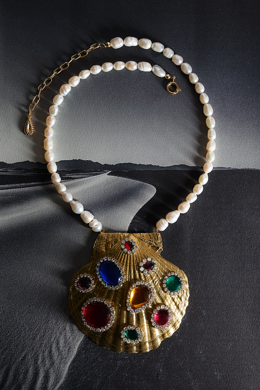 The stolen artifact shell necklace mini