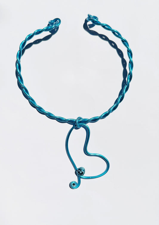 Electric disco signed Jeff Lieb choker