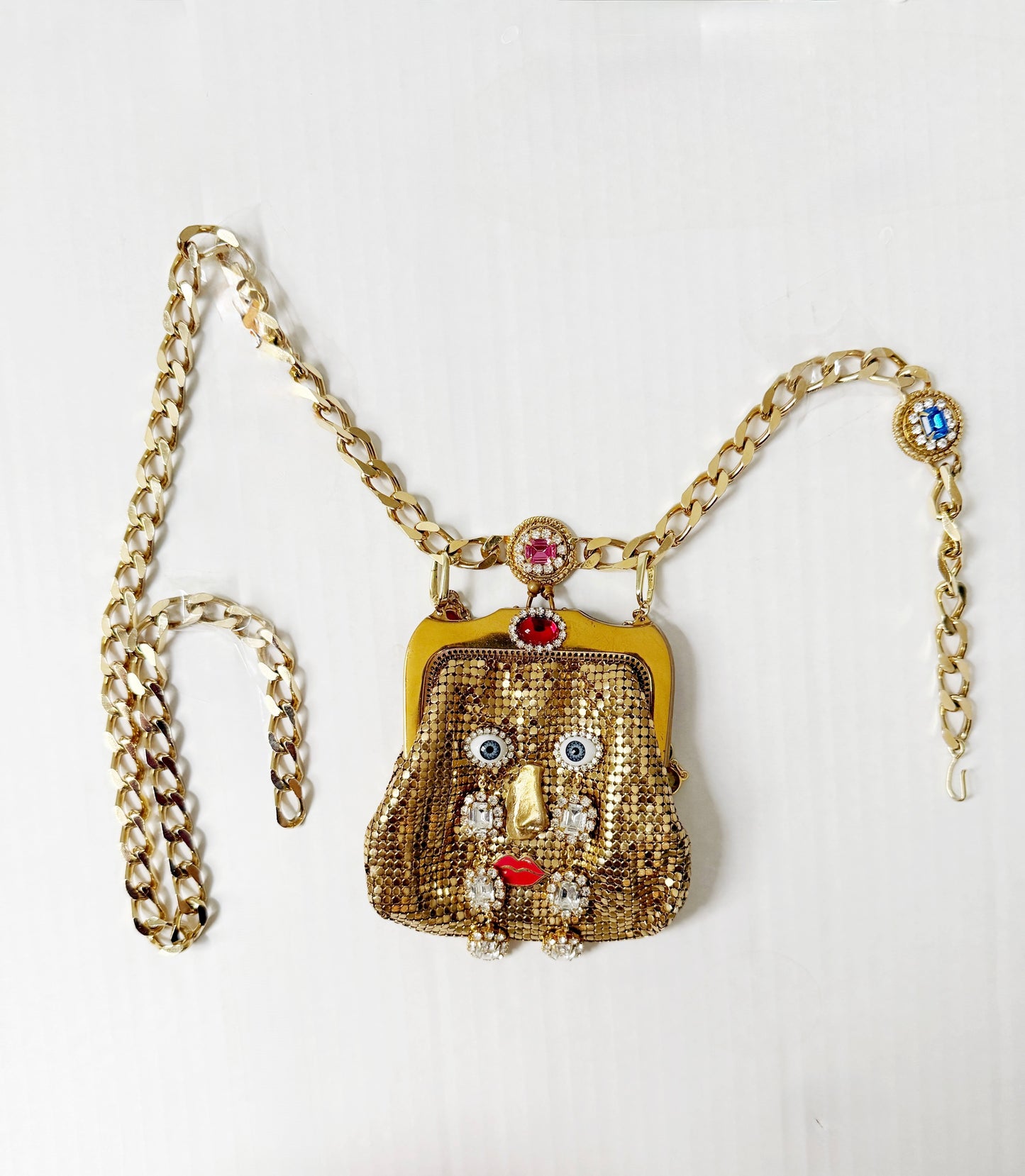 Ode to the master crybaby mini mesh purse belt